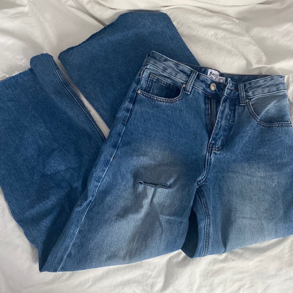 Princess Polly wide leg jeans NEVER WORN size 2